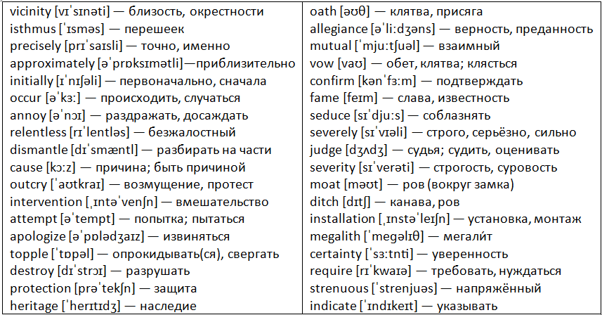 Чтение 8 класс английский-17. Загадочный круг