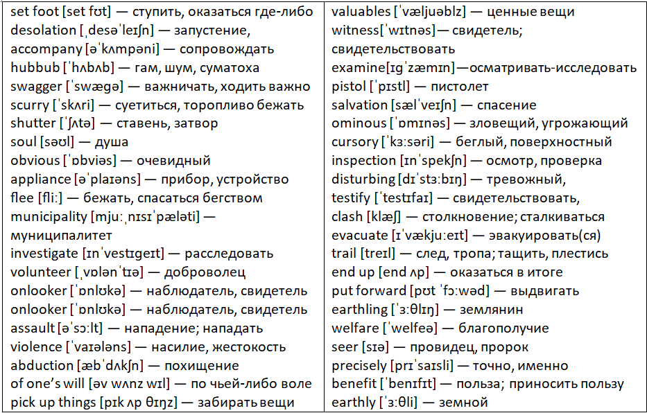 Чтение 8 класс английский-25. Почему была покинута целая деревня